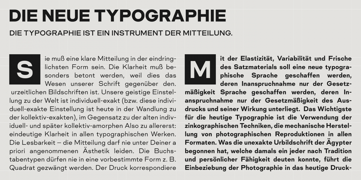 Mid Century Sans Font Poster #1