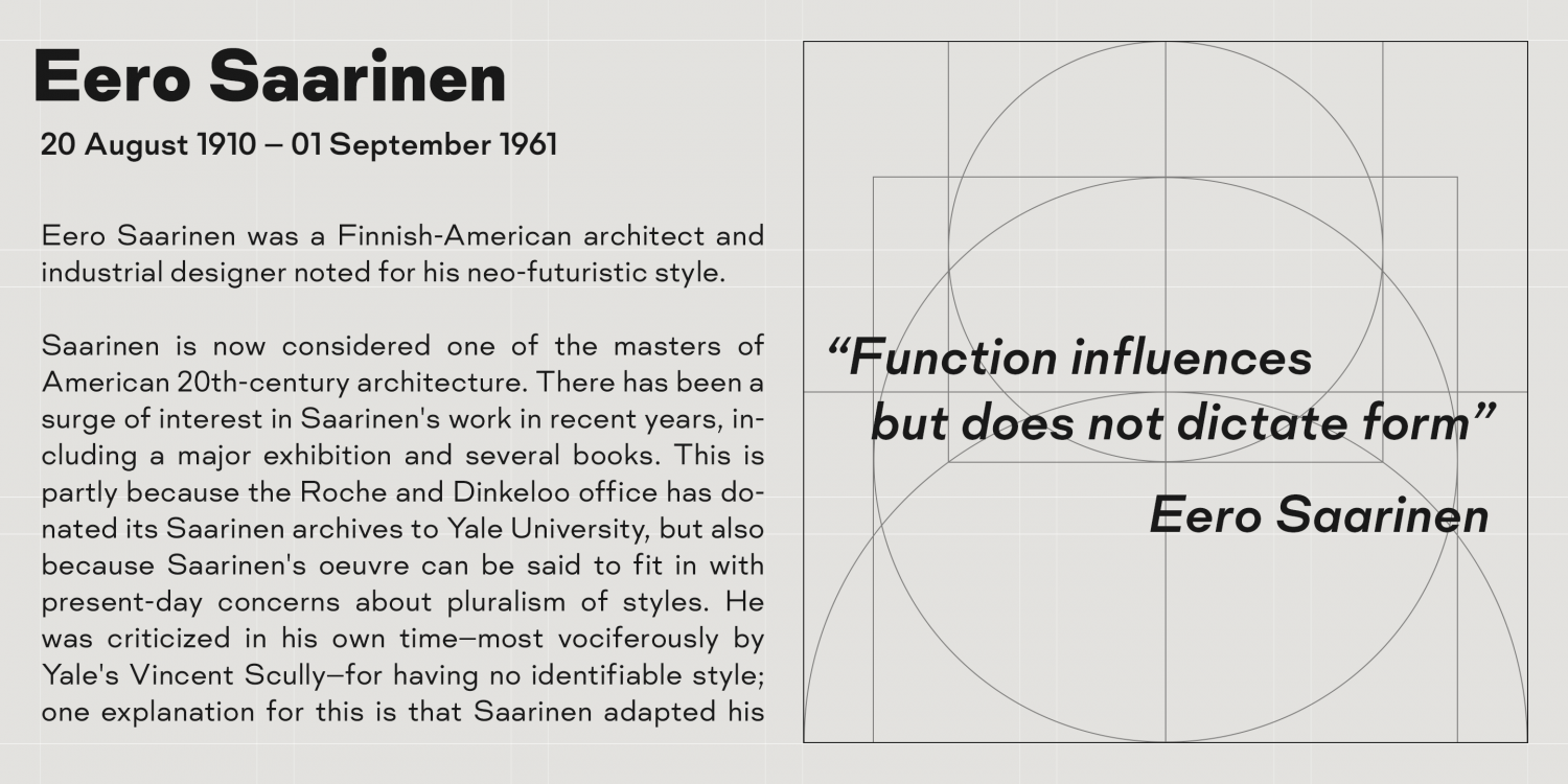 Mid Century Sans Font Poster #1