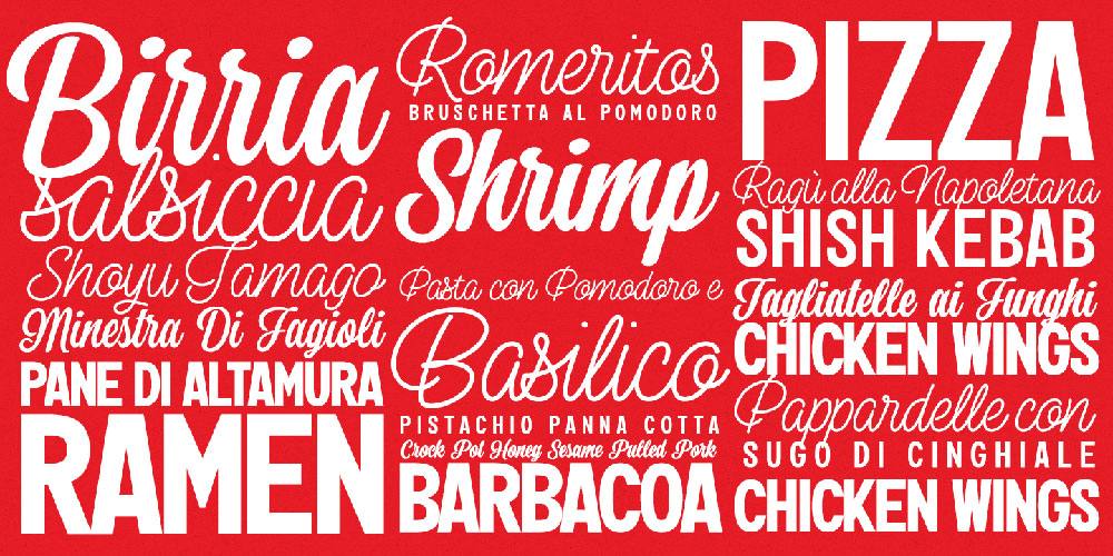 Perfume Font Poster #1