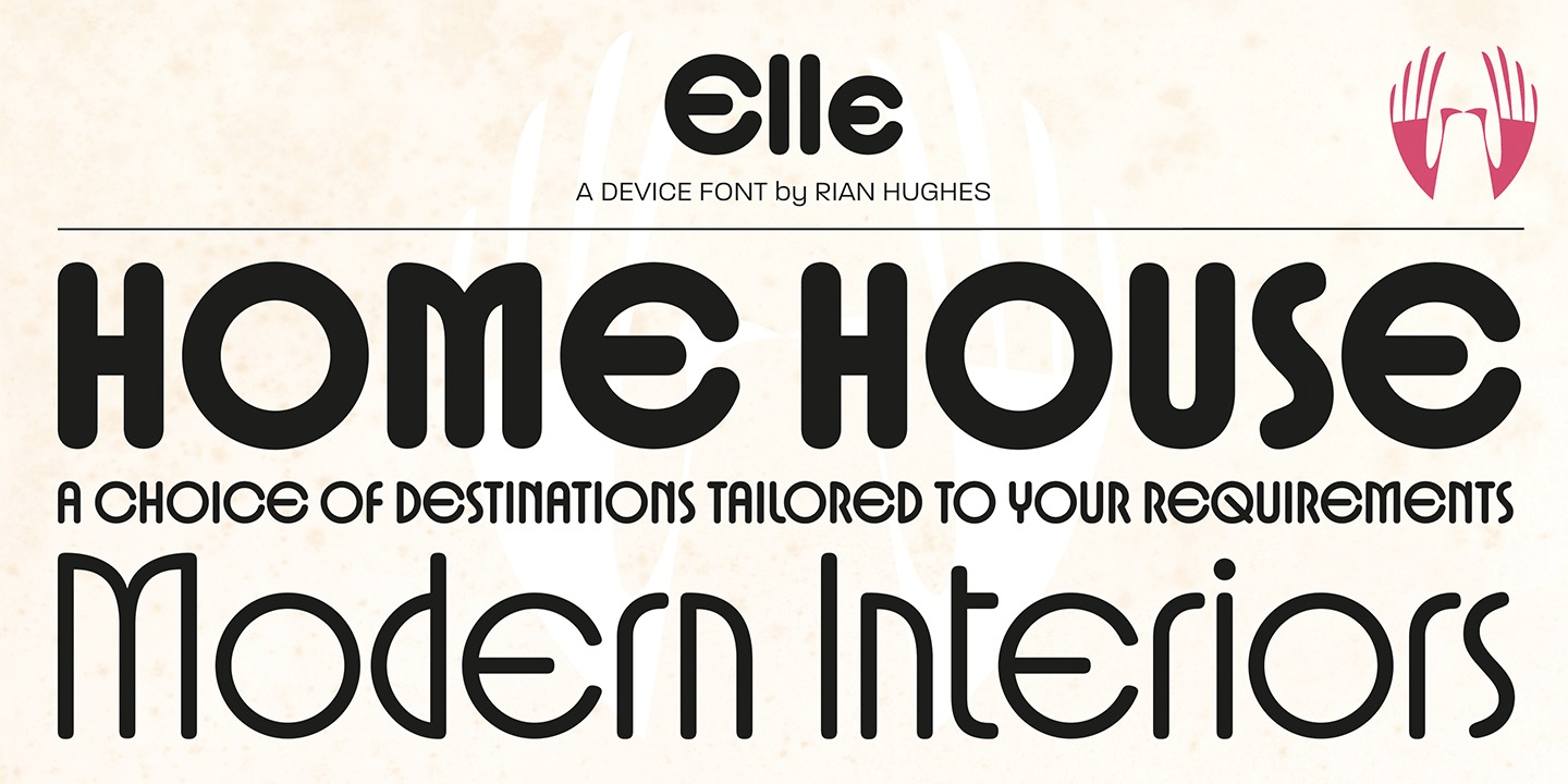Elle Font Poster #1