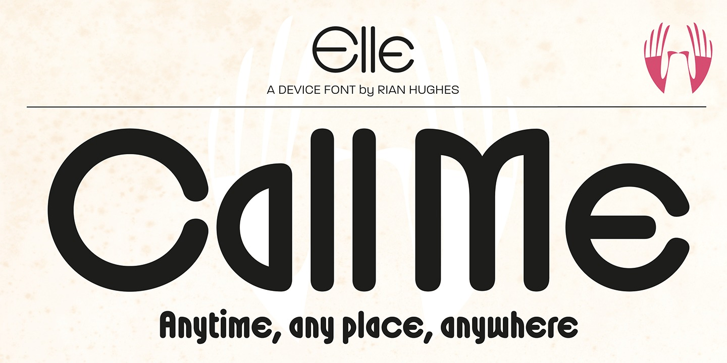 Elle Font Poster #1