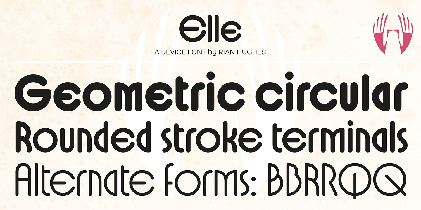 Elle Font Poster #1