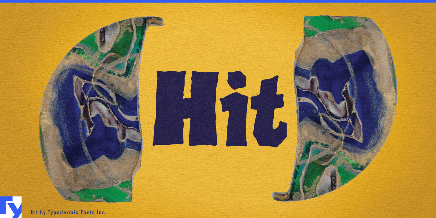 Hit Font Poster #1