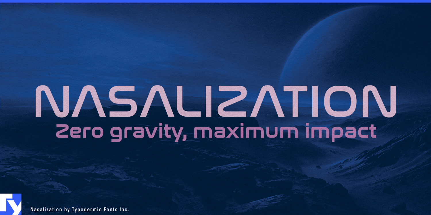 Nasalization Font Poster #1