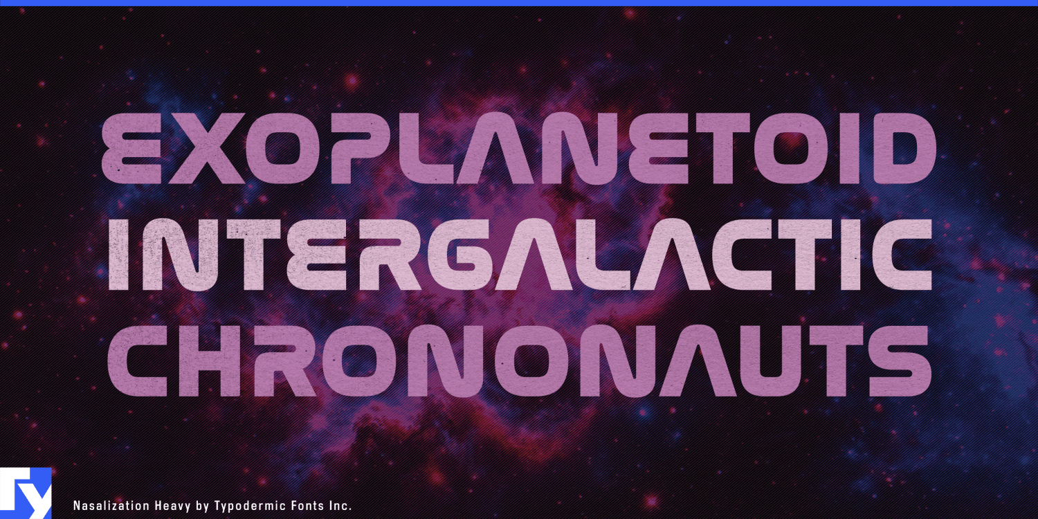 Nasalization Font Poster #1