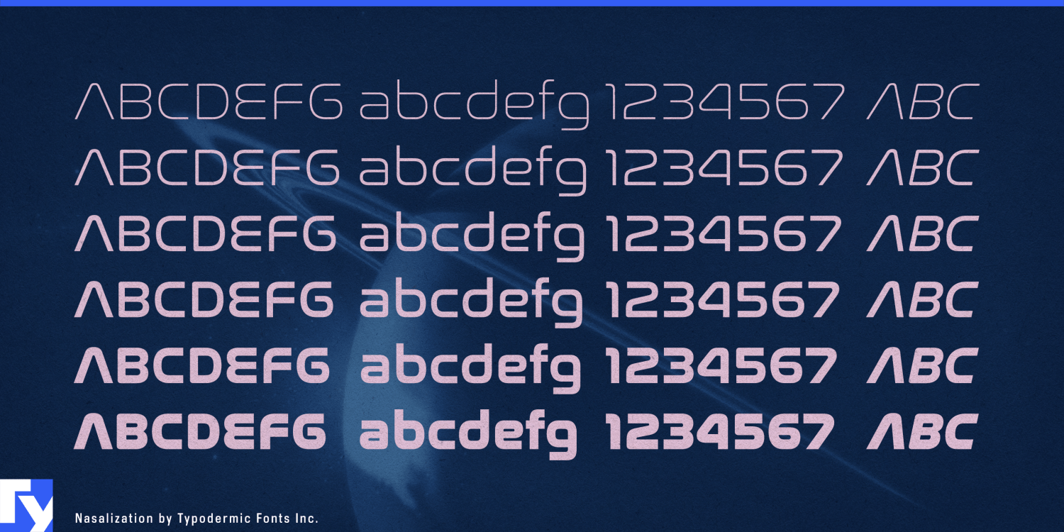 Nasalization Font Poster #1