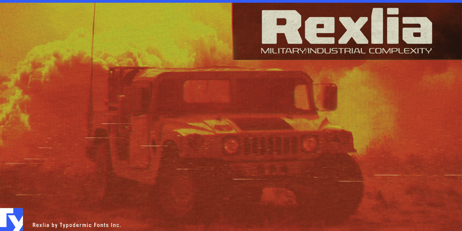 Rexlia Font Poster #1