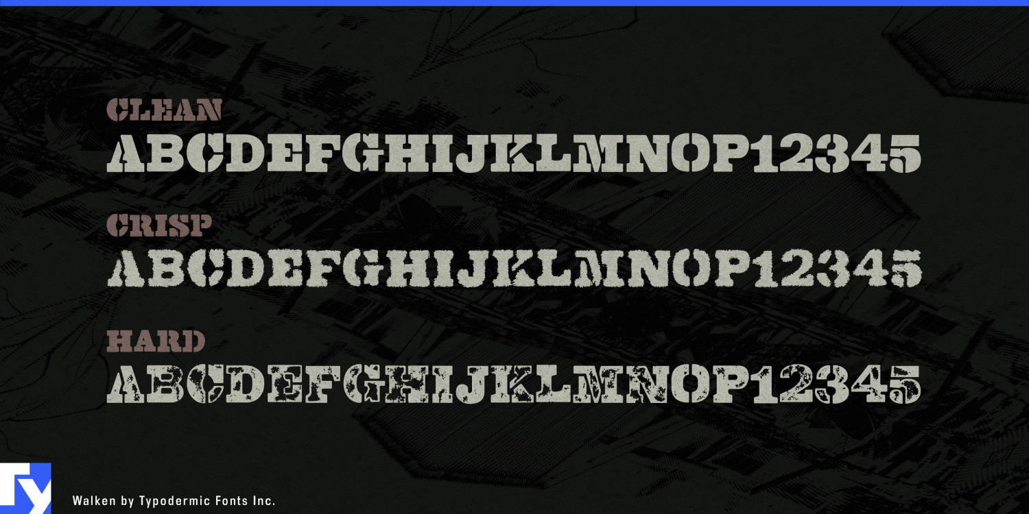 Walken Font Poster #1