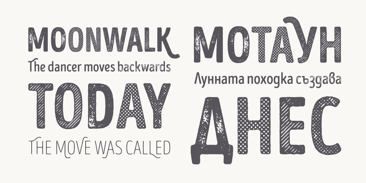 Intro Rust Font Poster #1