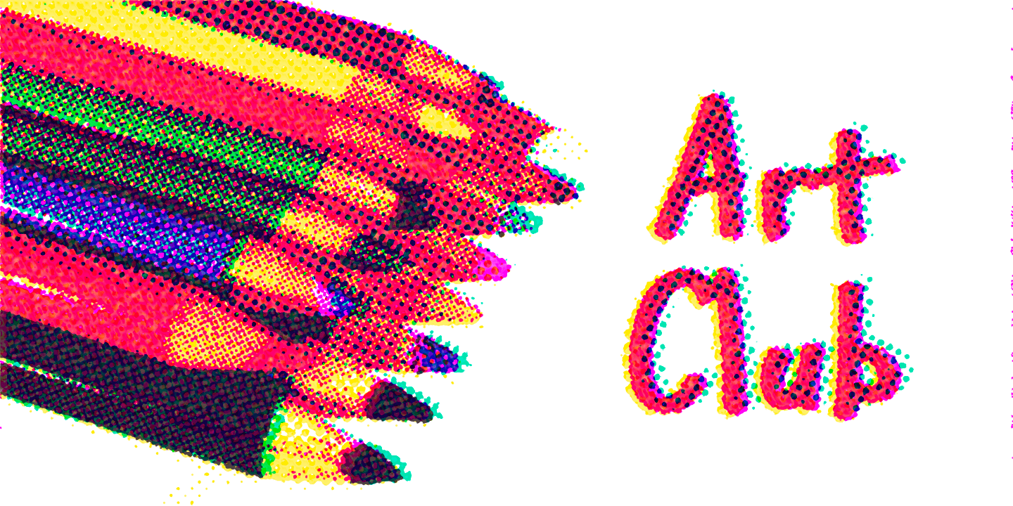 Art Club Font Poster #1