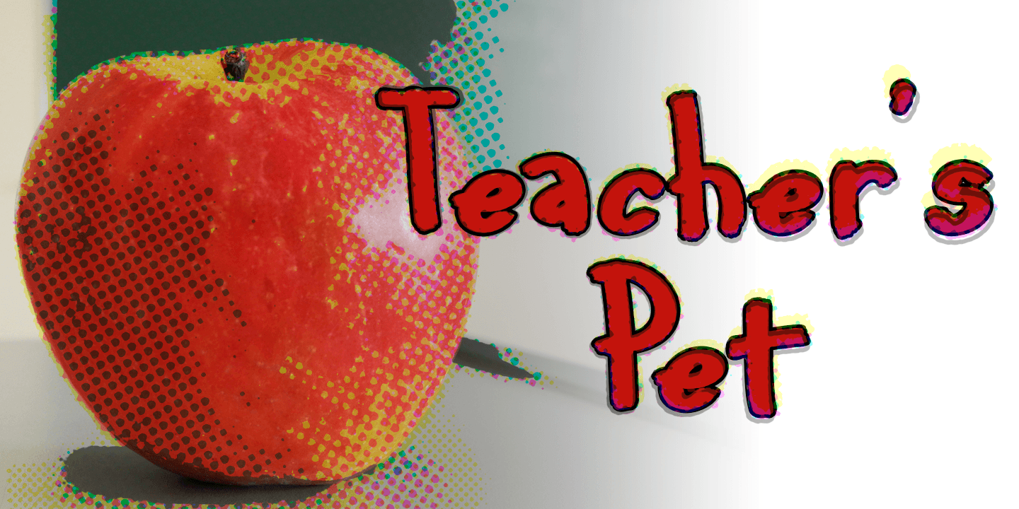 Art Club Font Poster #1