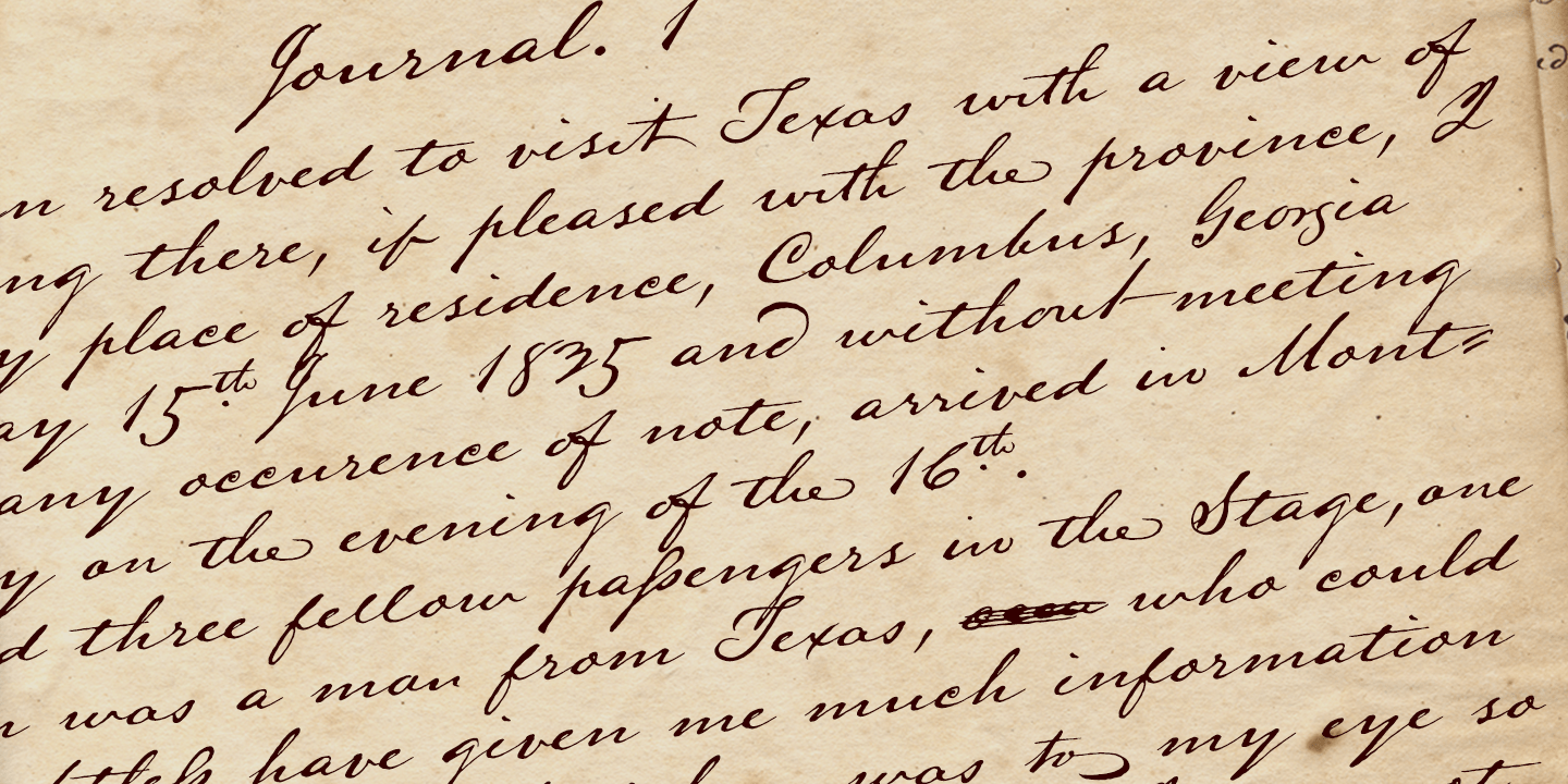 Lamar Pen Font Poster #1