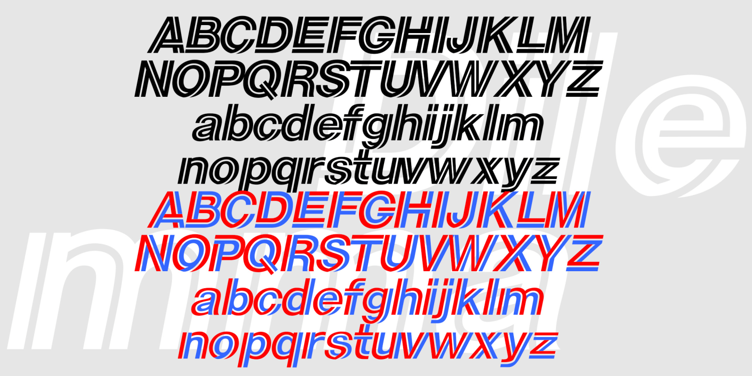 Dilemma Font Family Poster