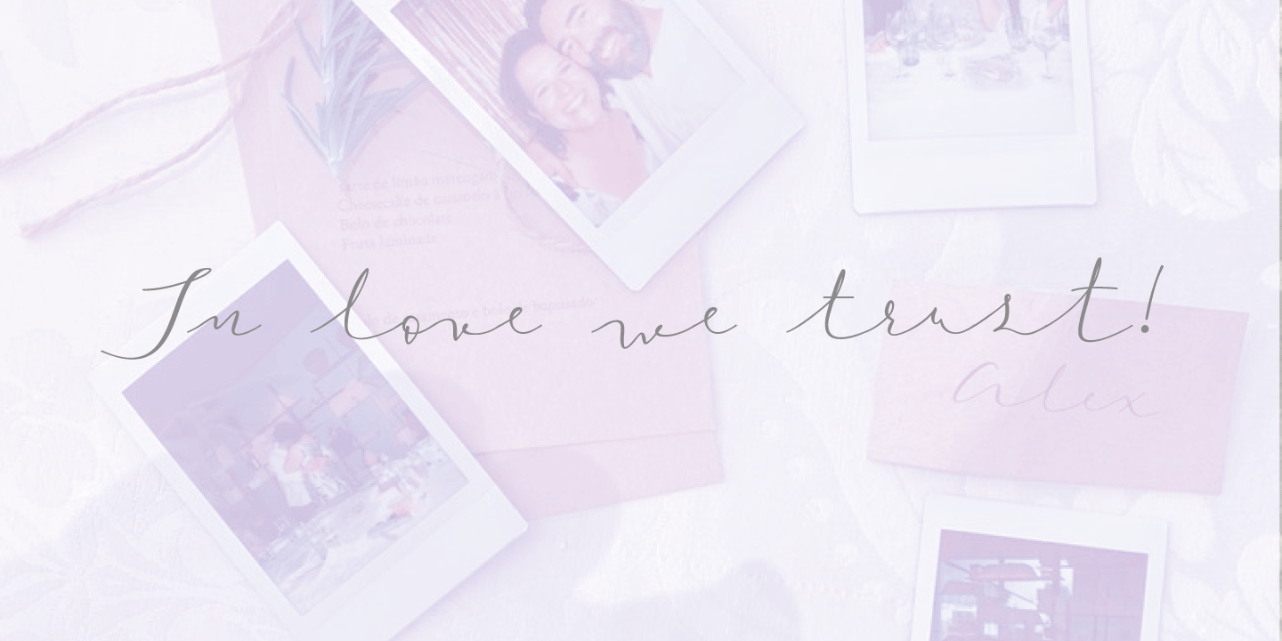 Xanas Wedding Font Poster #1