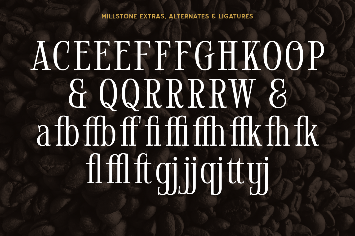 Millstone Font Poster #1