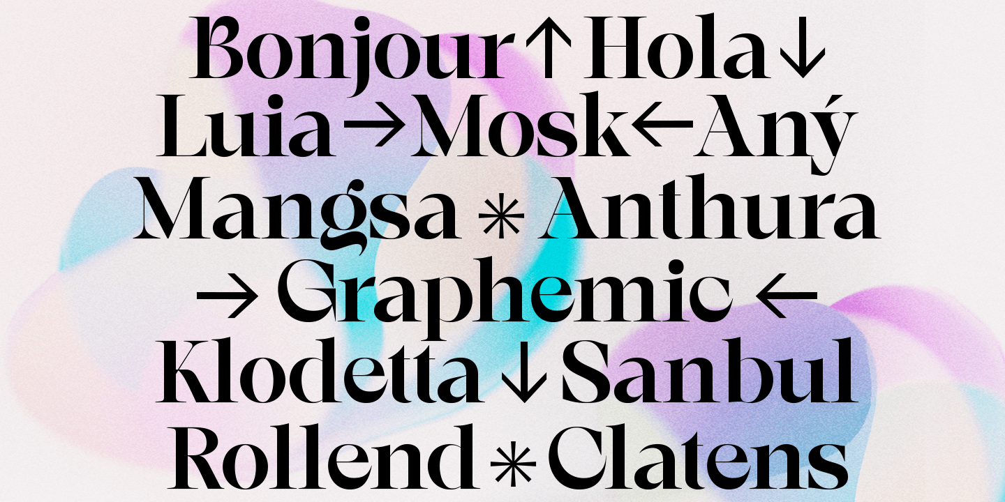 Astonia Font Poster #1