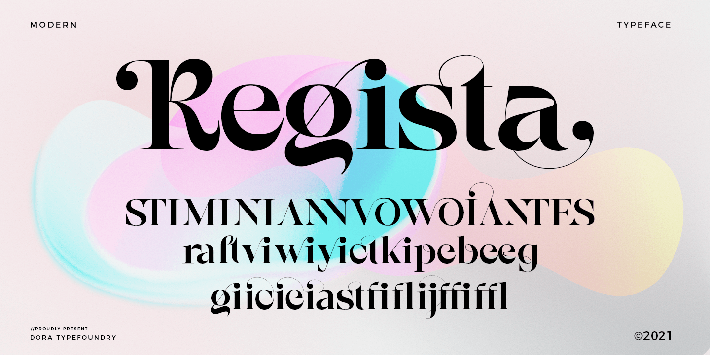 Astonia Font Poster #1