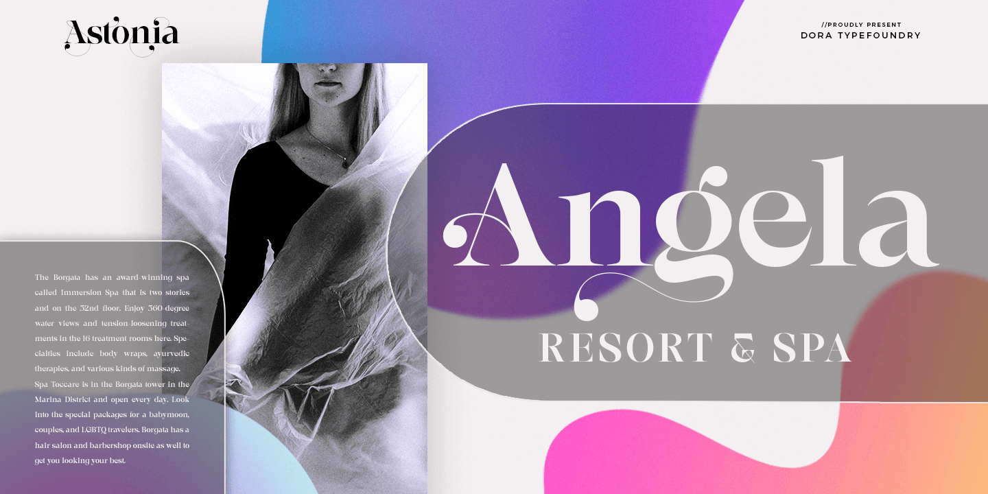 Astonia Font Poster #1