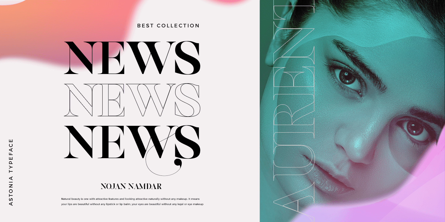 Astonia Font Poster #1