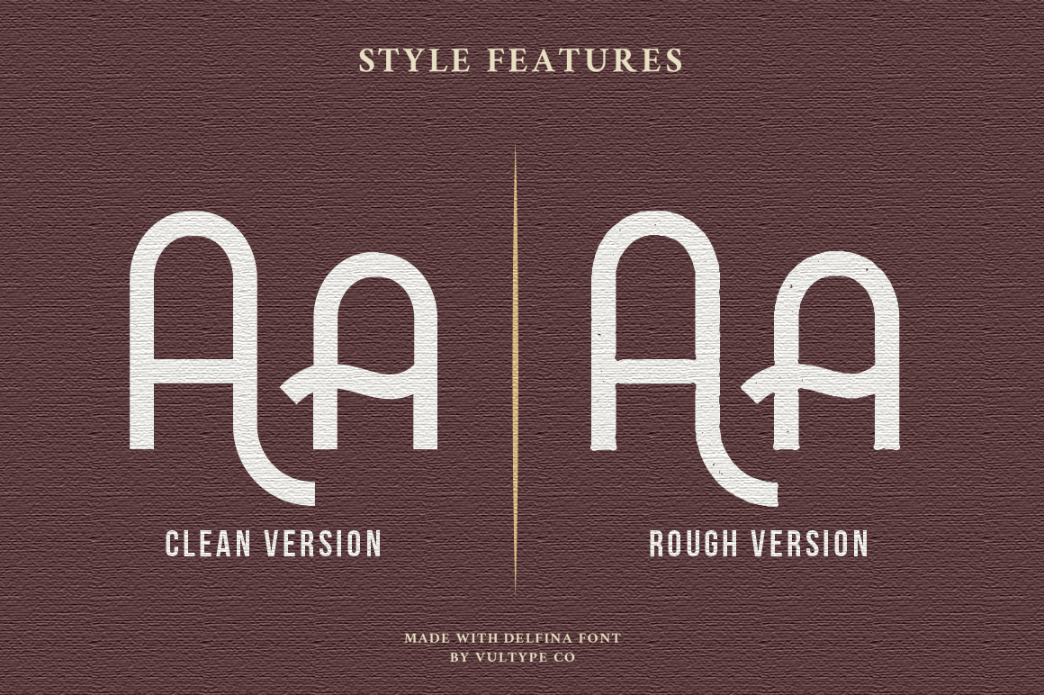 Delfina Font Poster #1