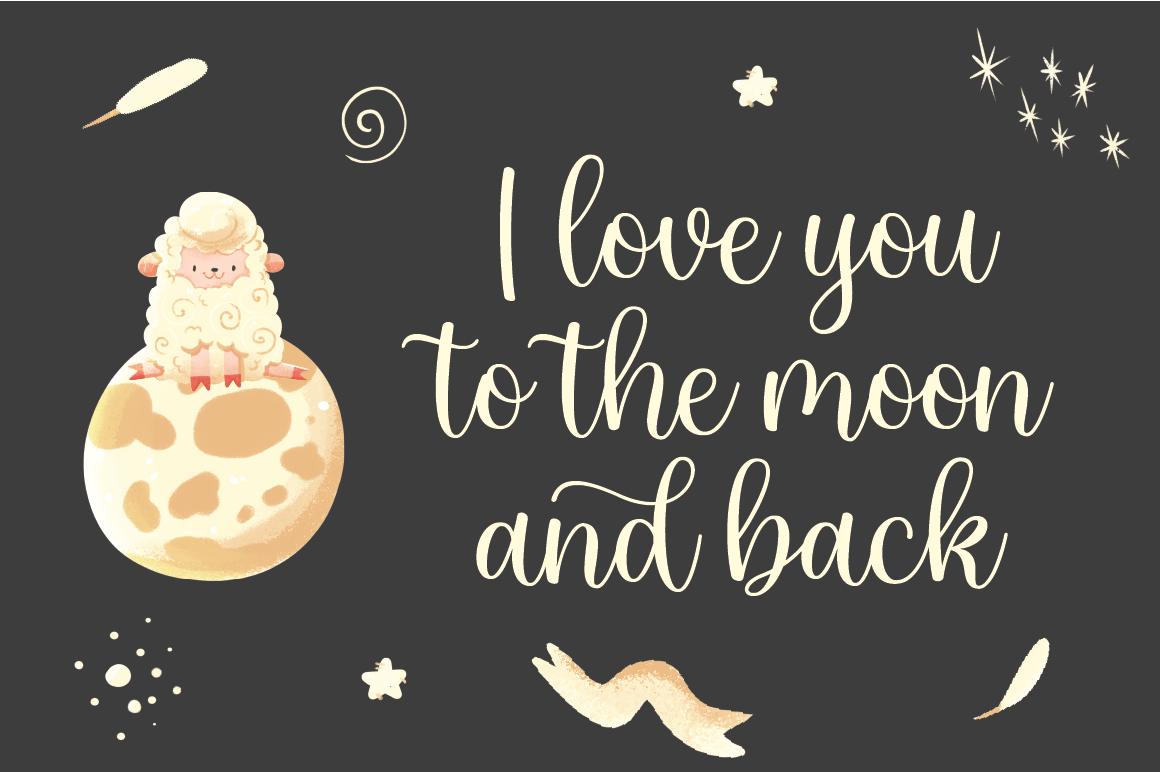 Sweet Dreams Font Poster #1