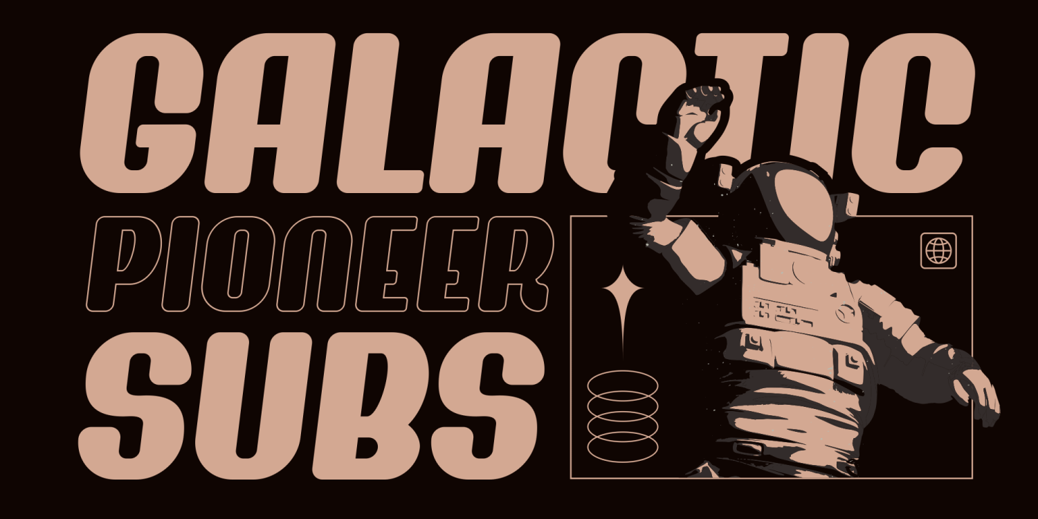 Novaro Font Poster #1