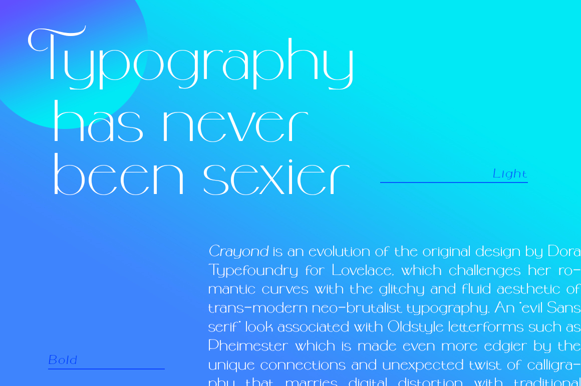 Crayond Font Poster #1