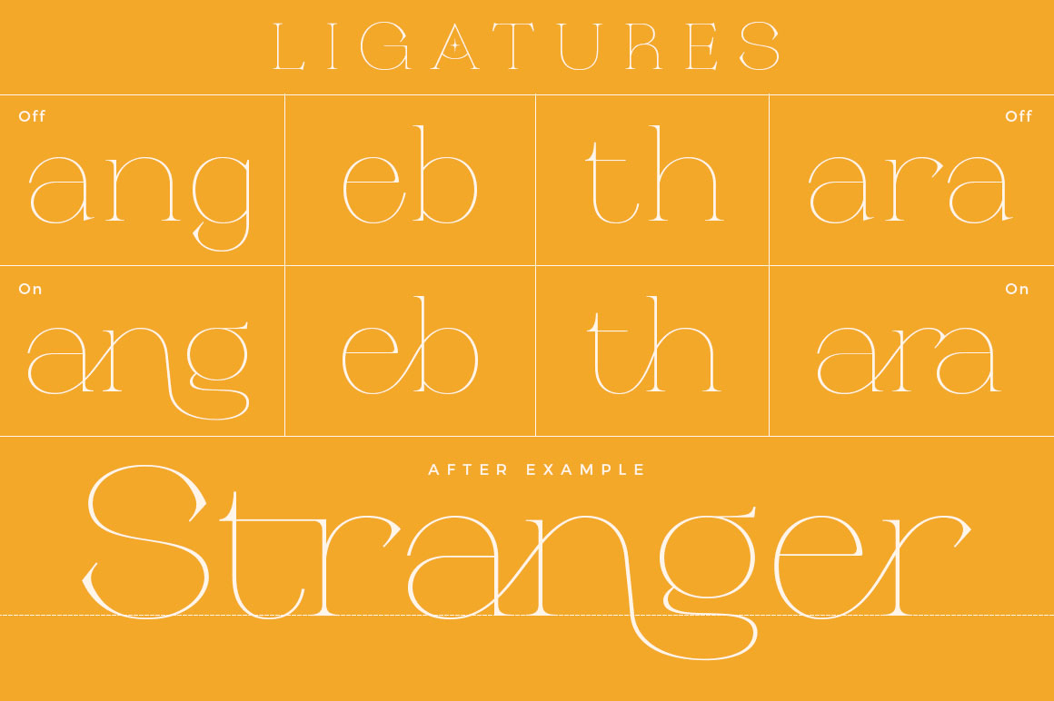 Religan Font Poster #1