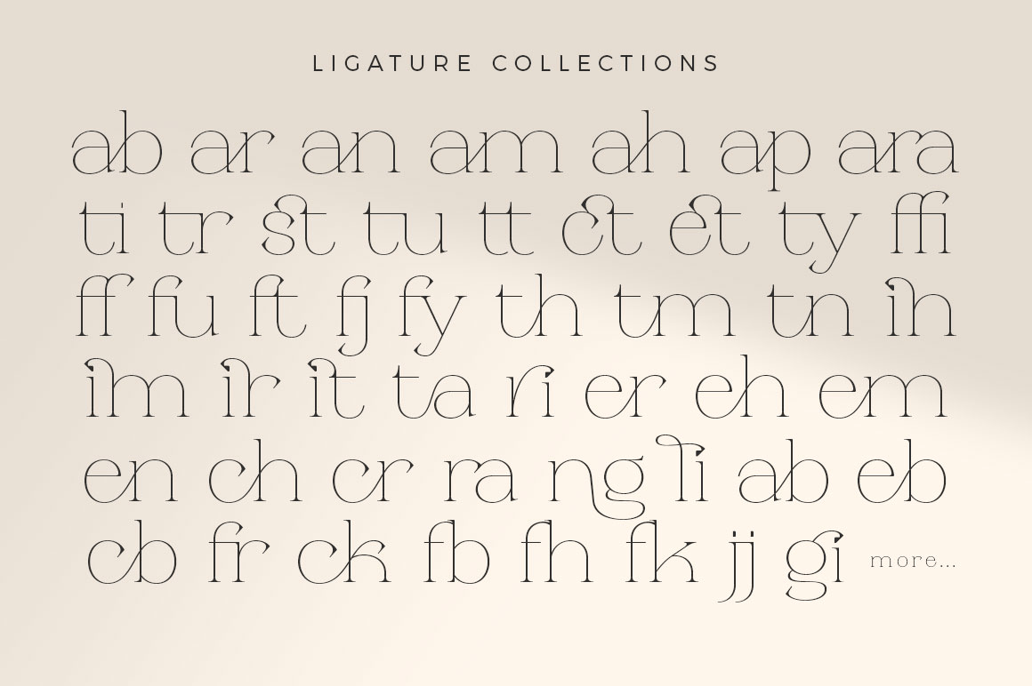 Religan Font Poster #1