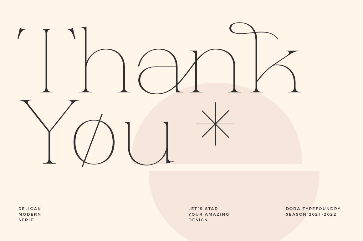 Religan Font Poster #1