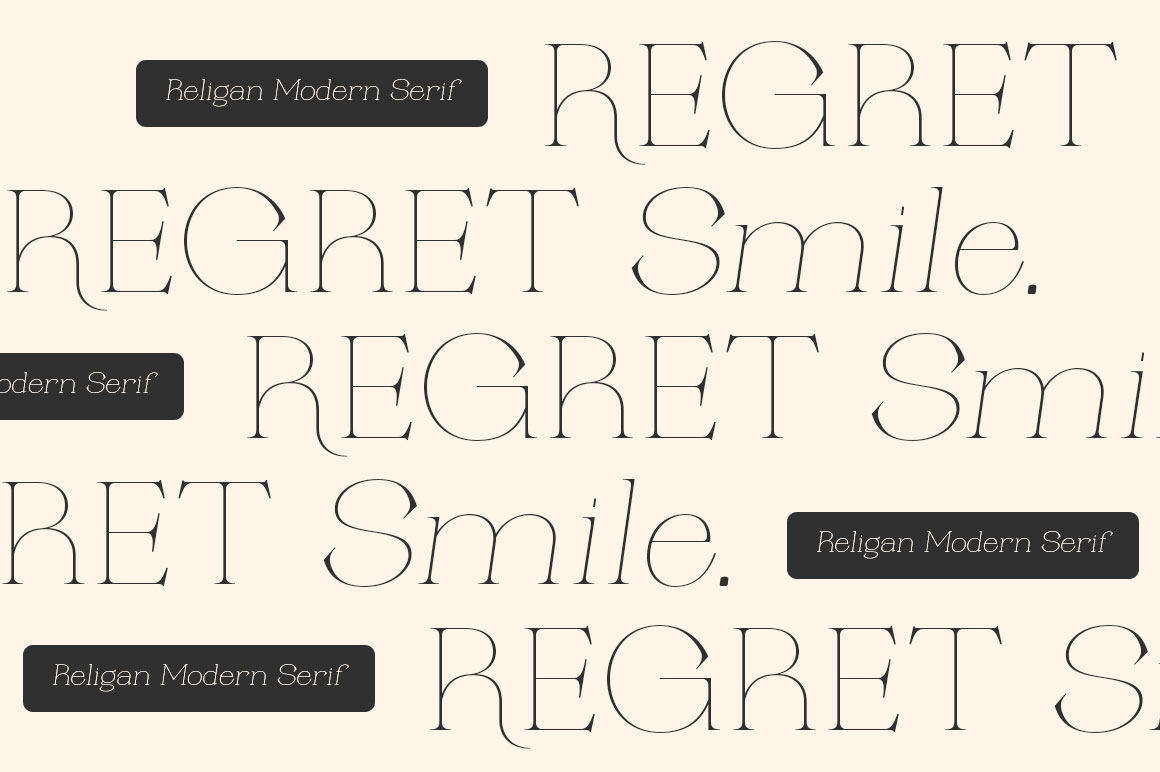 Religan Font Poster #1