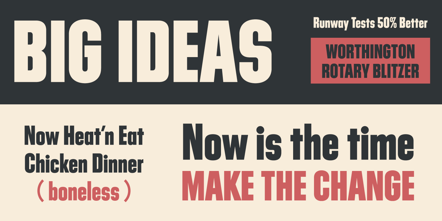 Filmotype Ginger Font Poster #2