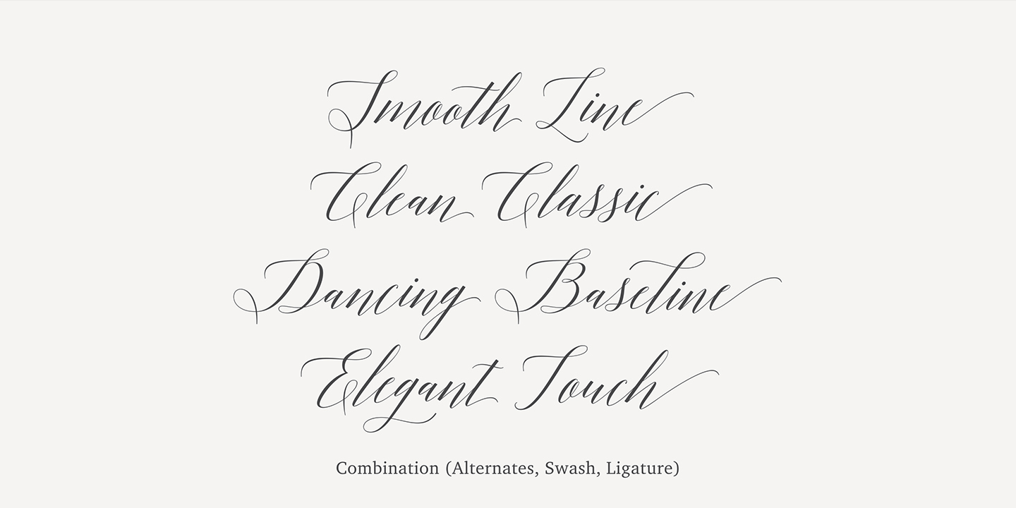 Adelicia Script Font Poster #1
