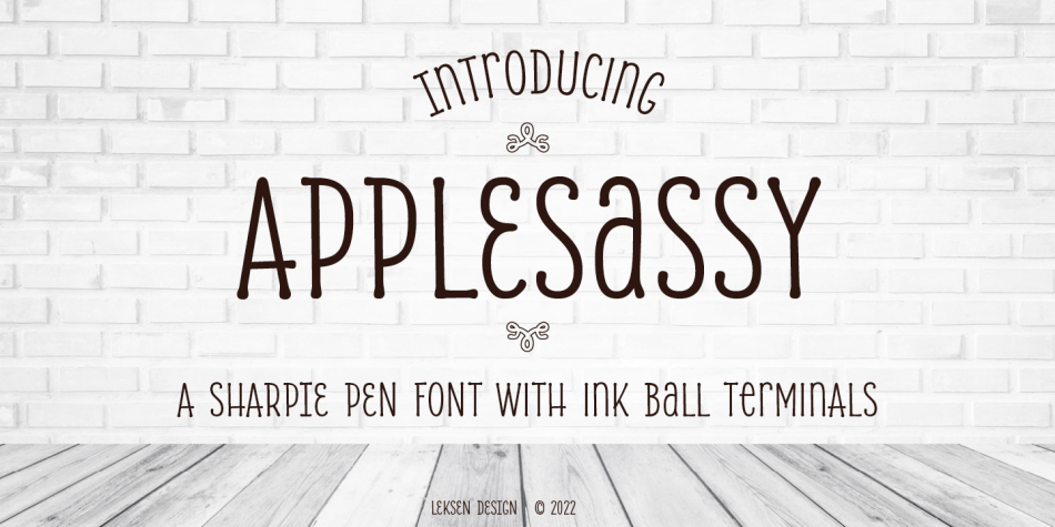 Alasassy Font Poster #1