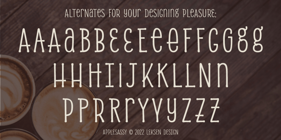 Alasassy Font Poster #1