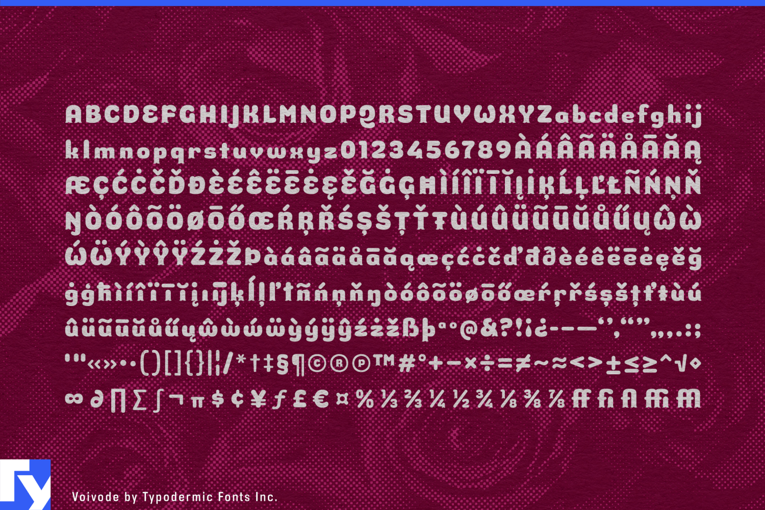 Voivode Font Poster #1