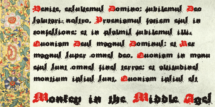 Monkey Font Family Poster