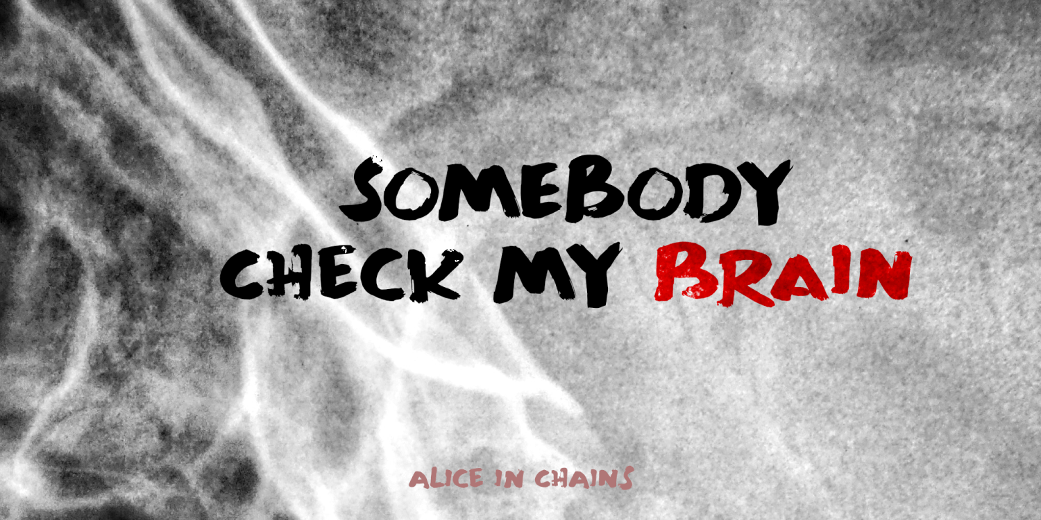 Brain Squeeze Font Poster #1