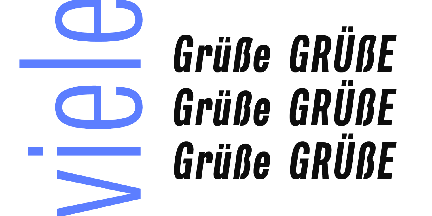 East Variable Font Poster #1
