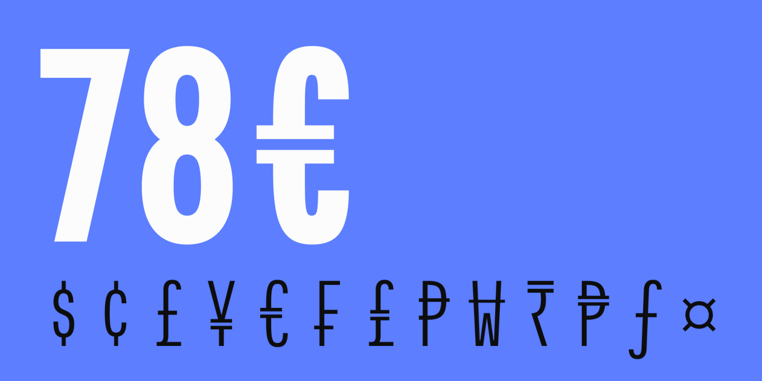 East Variable Font Poster #1