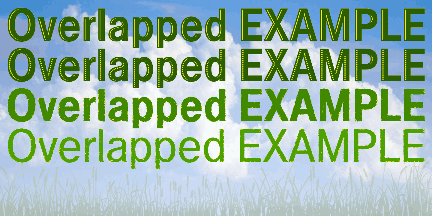 Example Font Poster #1