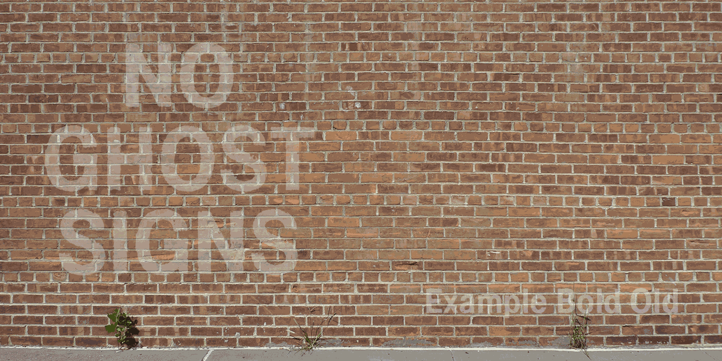 Example Font Poster #1