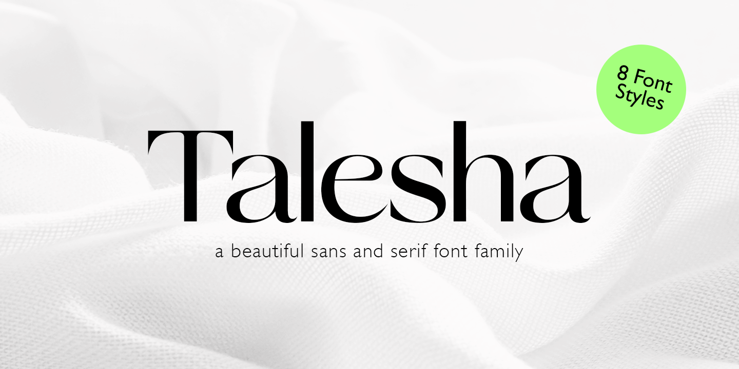Talesha Font Family