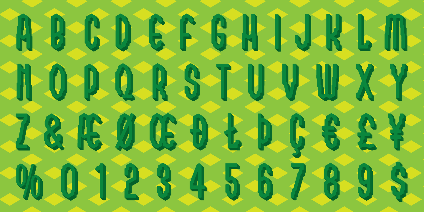Ziggity Font Poster #1