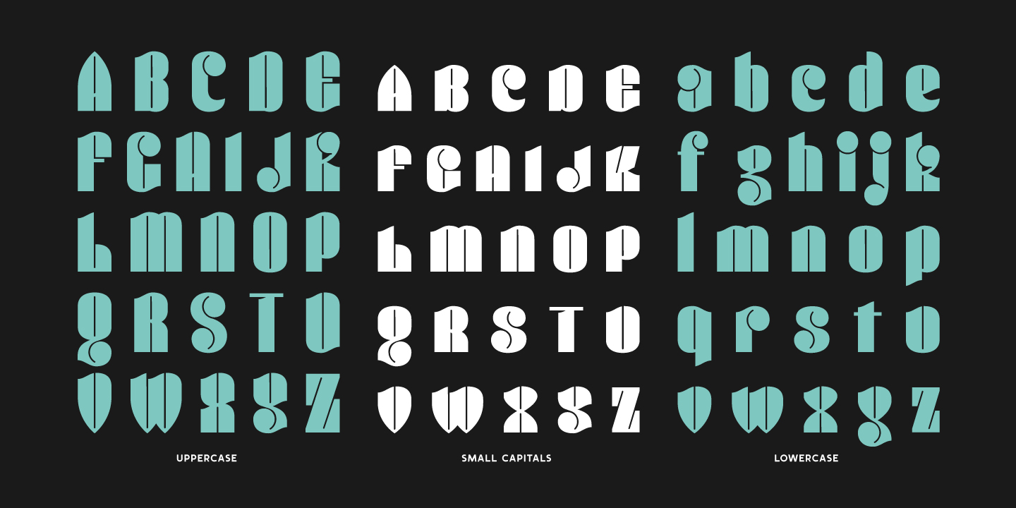Conica Font Poster #1