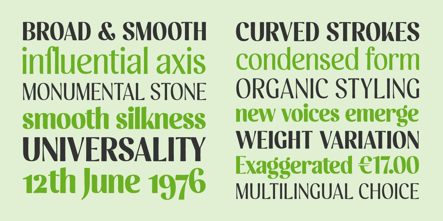 Scootchy Font Poster #1