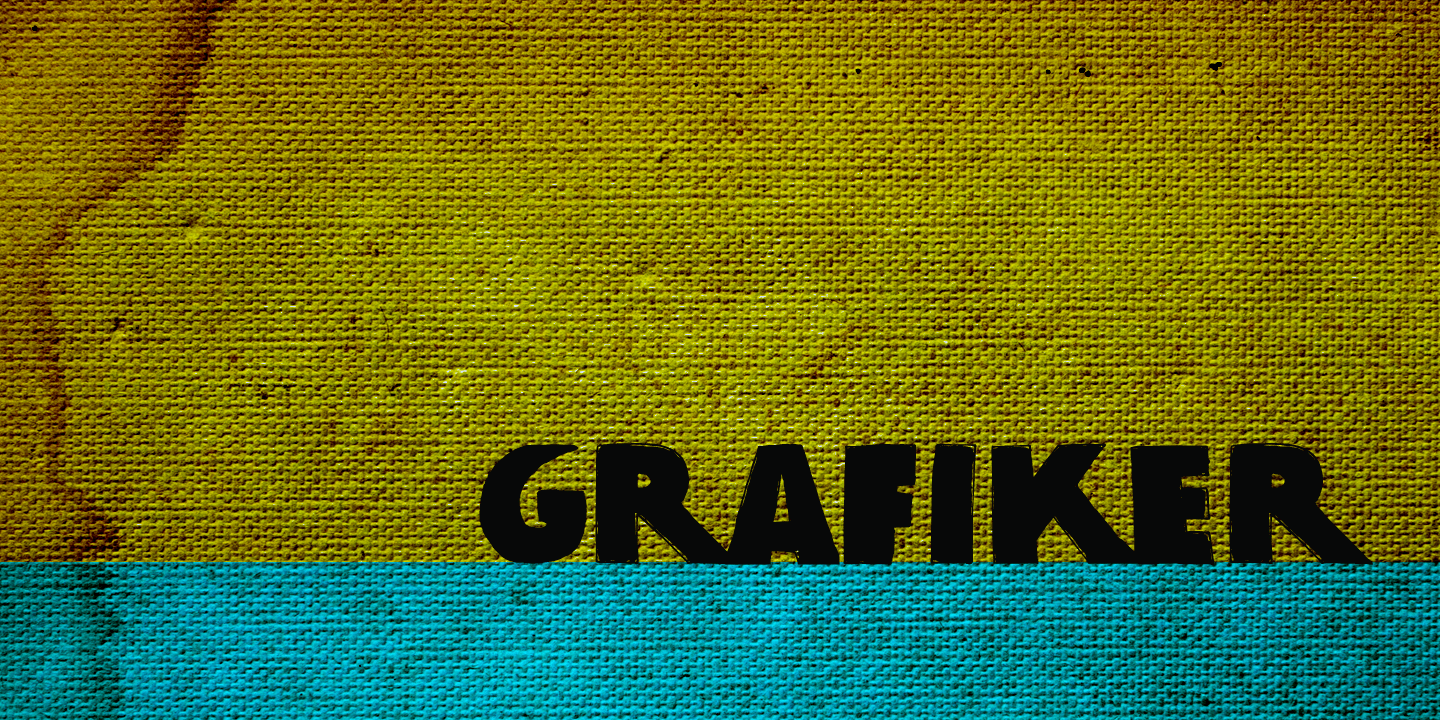 Grafiker Font Poster #1