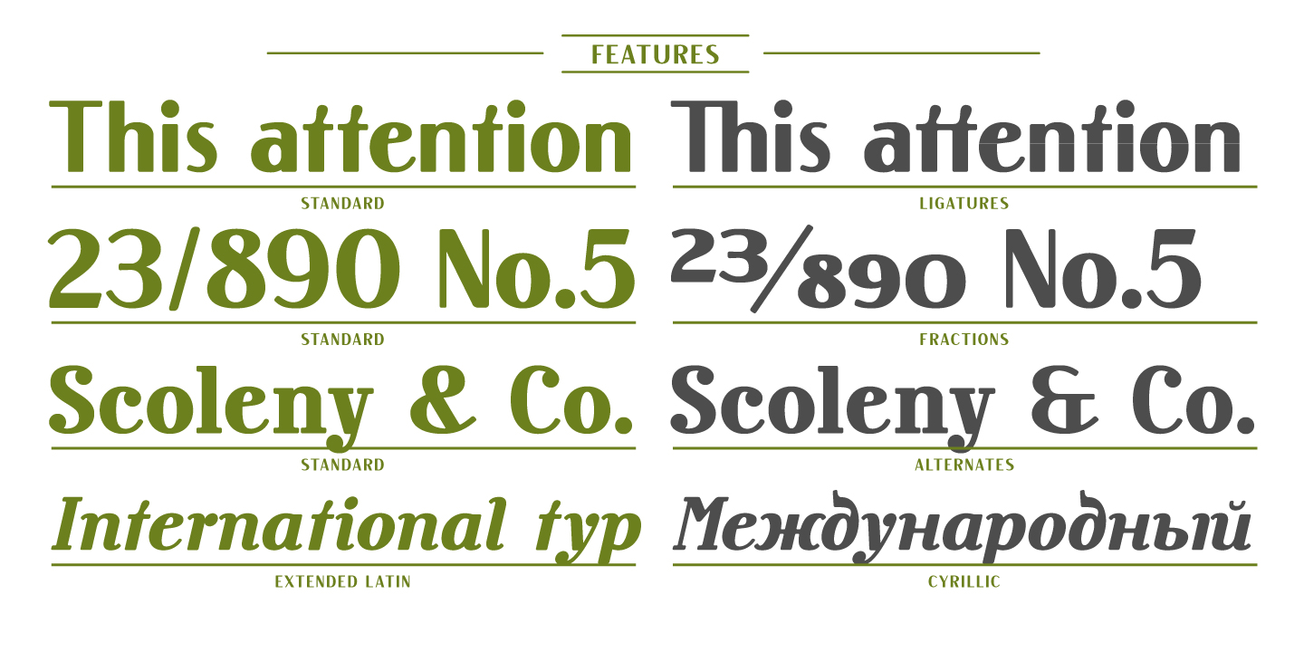 Rosengarten Font Poster #1