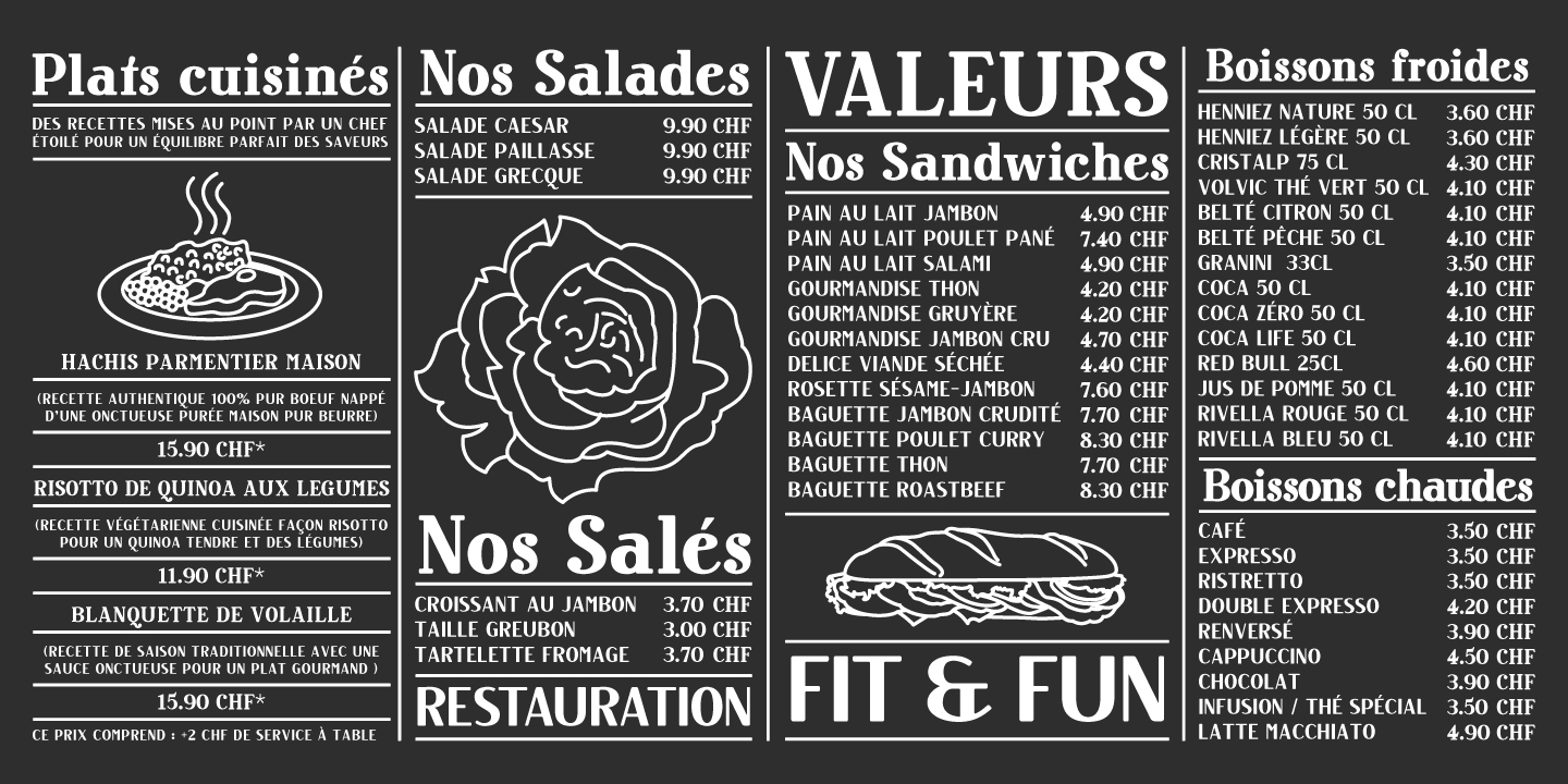 Rosengarten Font Poster #1