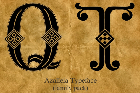 Azalleia Font Poster #1
